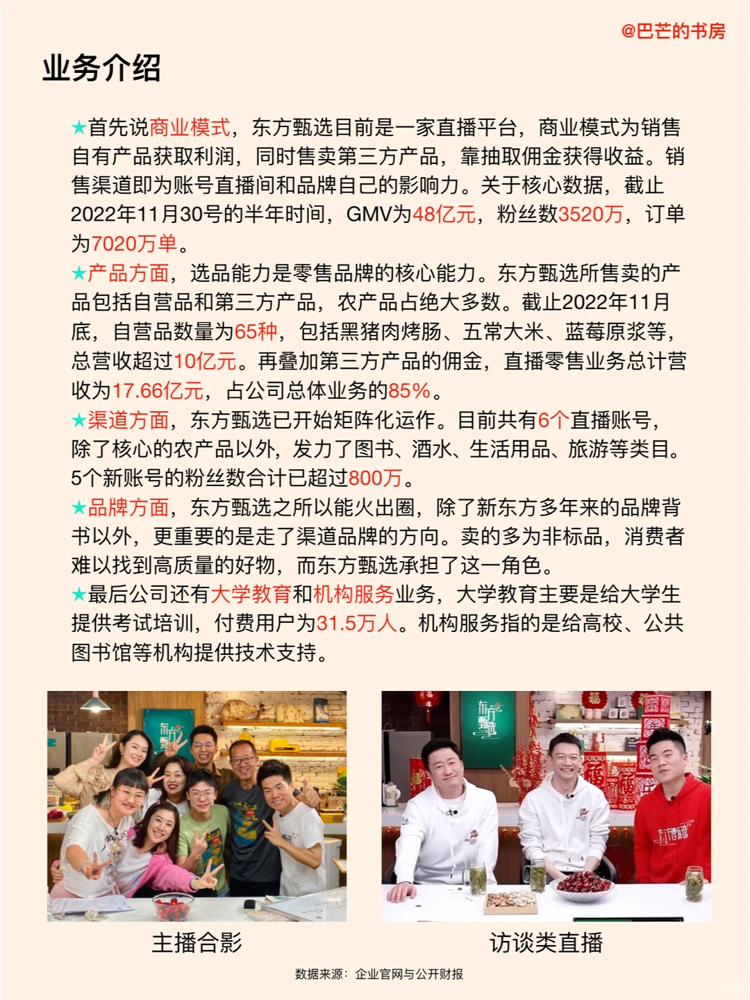 每天了解一家新公司,No.53:东方甄选