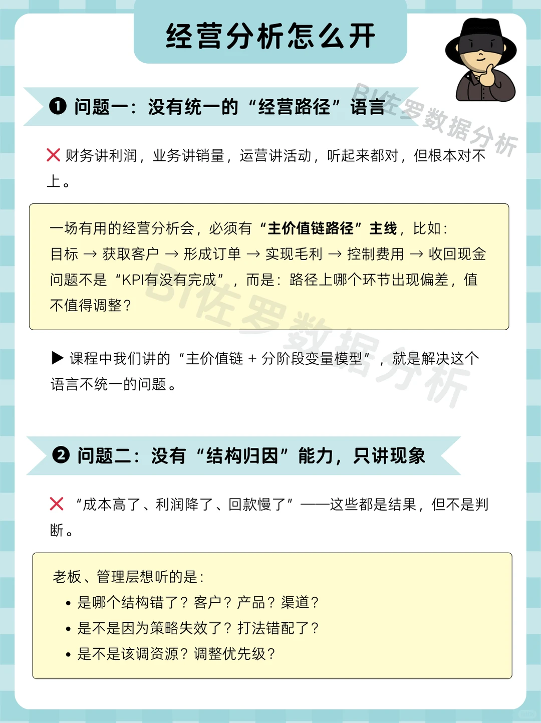 这次才是老板想听的经营分析会?