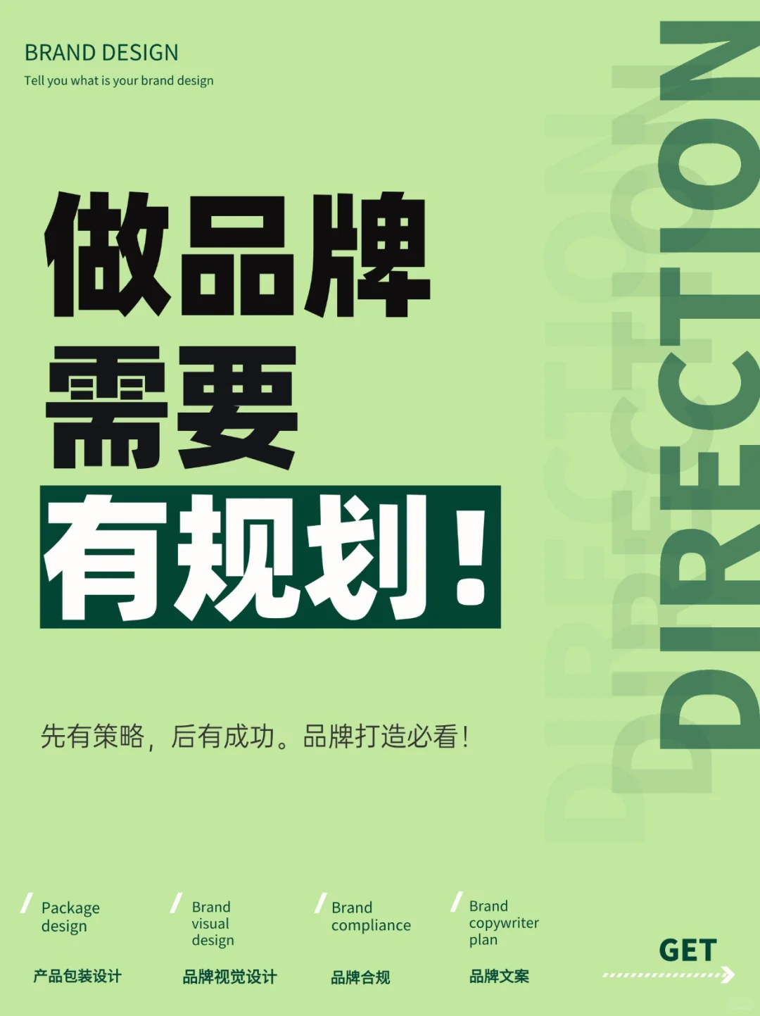 做品牌必看❗️规划对了少走N多弯路