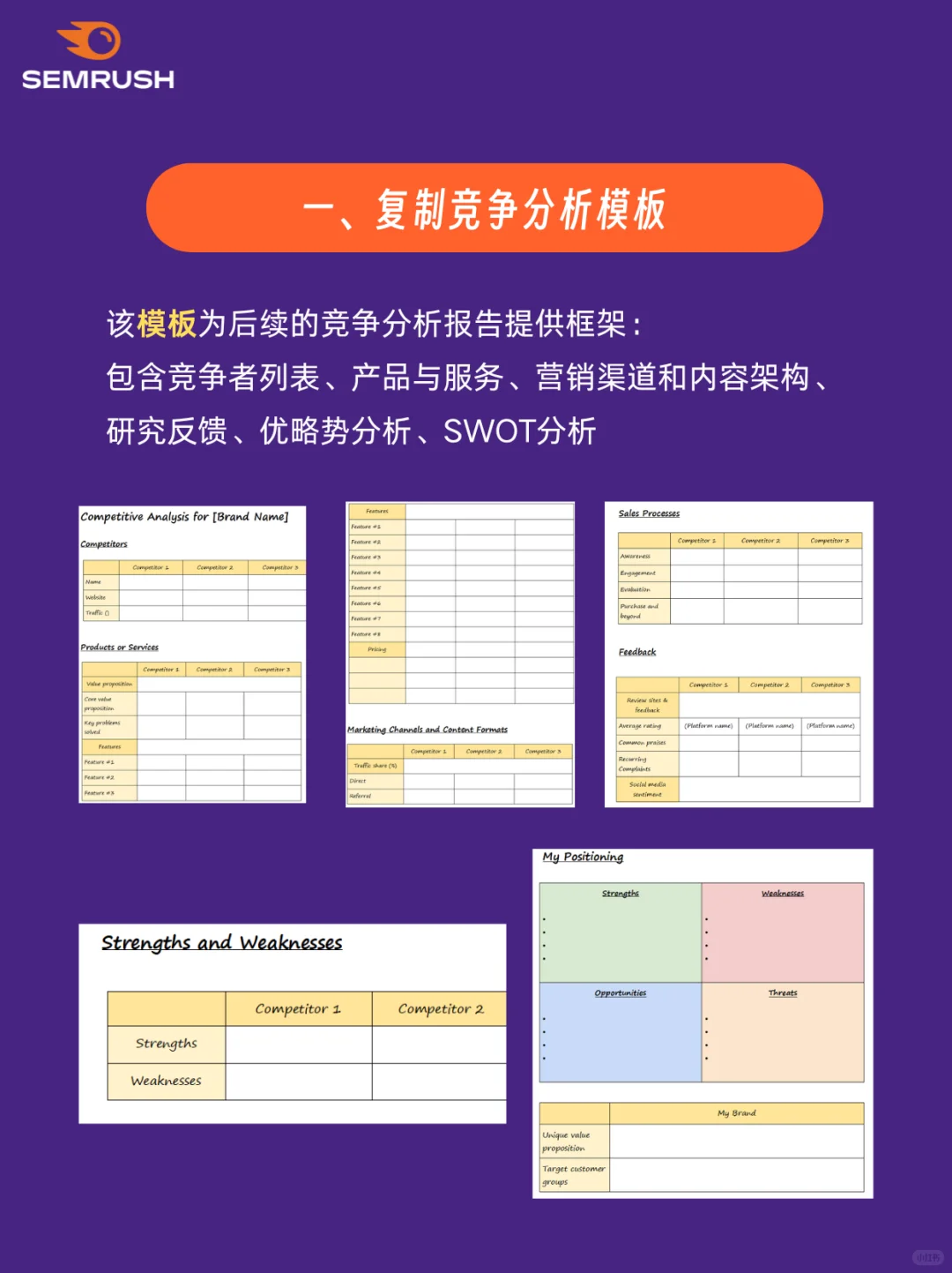 ?如何深度分析竞争对手？8步教学（一）