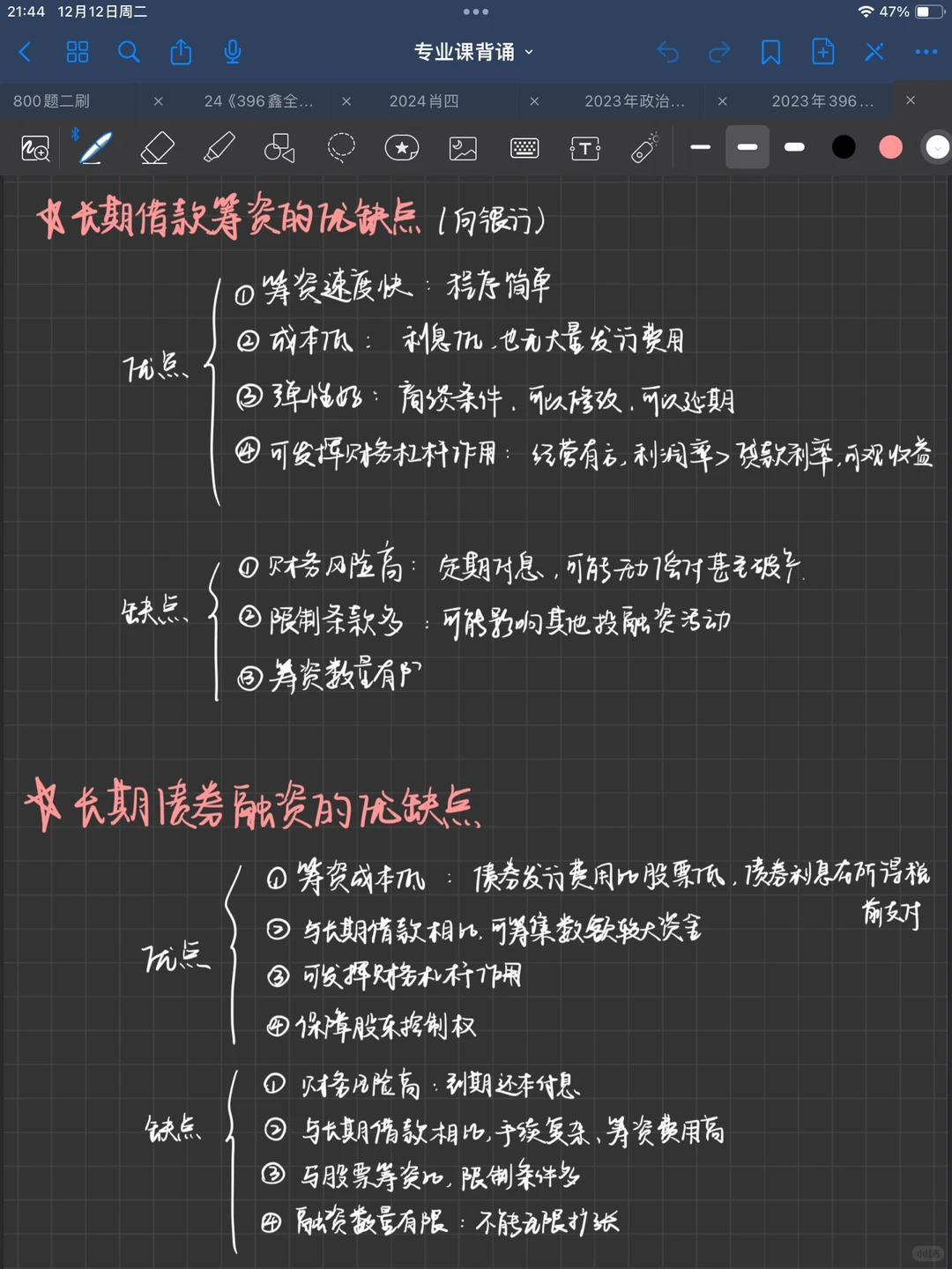 「公司金融学」简答与论述｜20分狠狠拿下