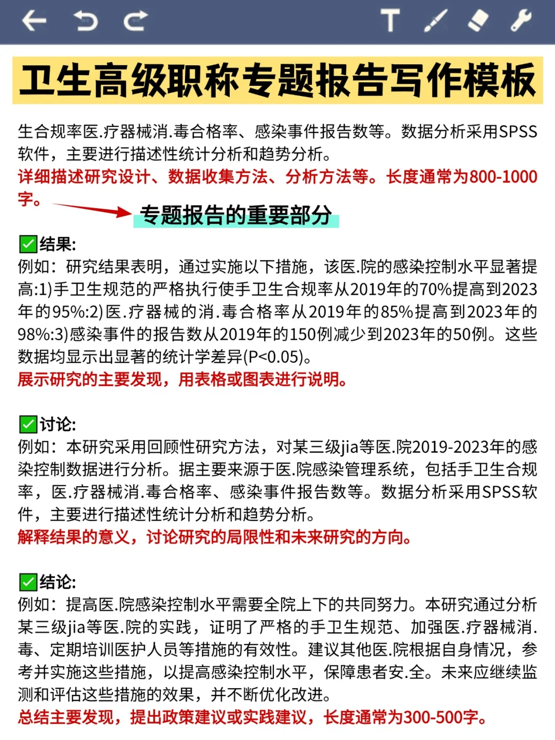 专题报告自查，你的专题报告合格了吗