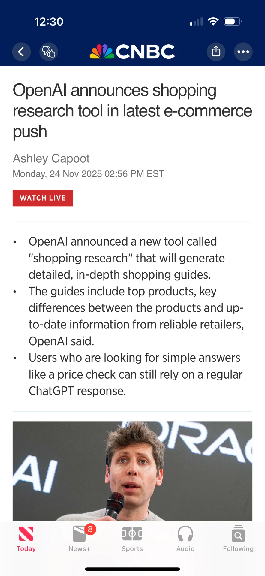 OpenAI甩出王炸 新功能杀入电商赛道