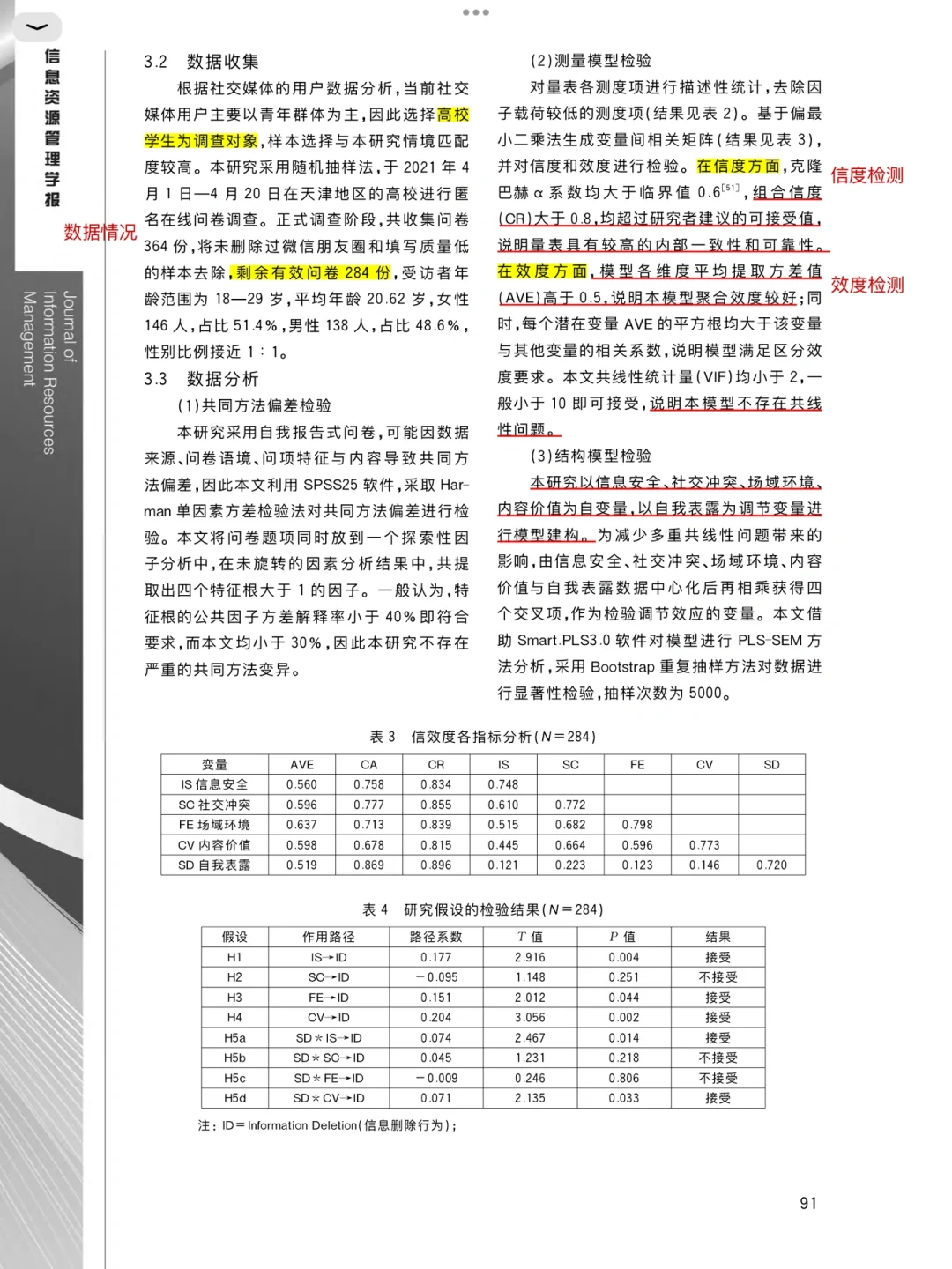 删朋友圈❓社交媒体用户信息删除行为研究
