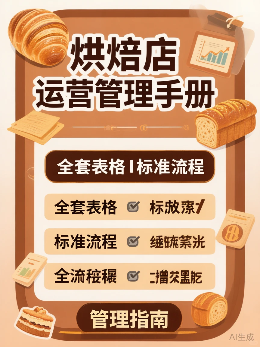 烘焙店运营秘籍