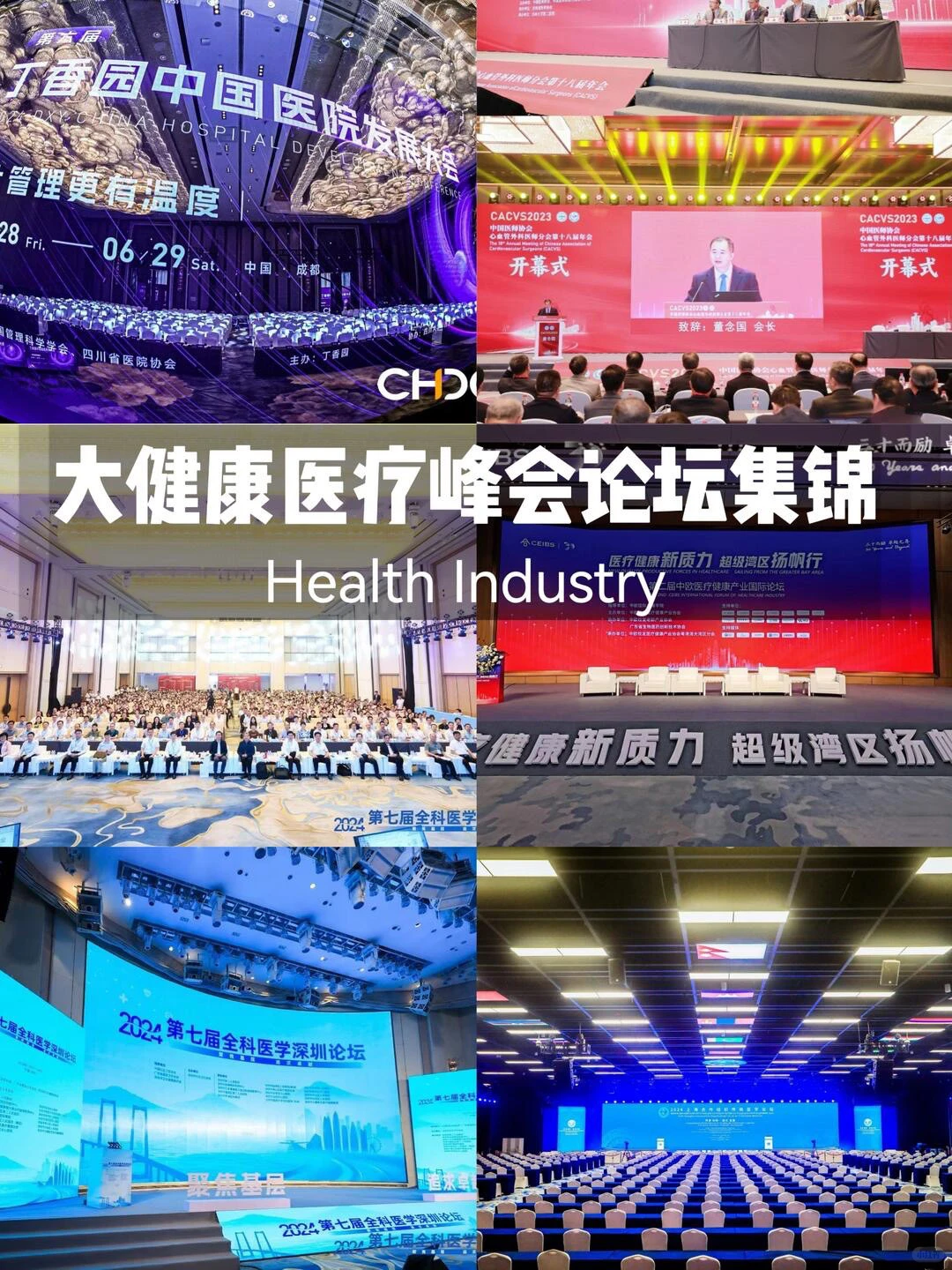大健康医疗行业峰会论坛该如何办?