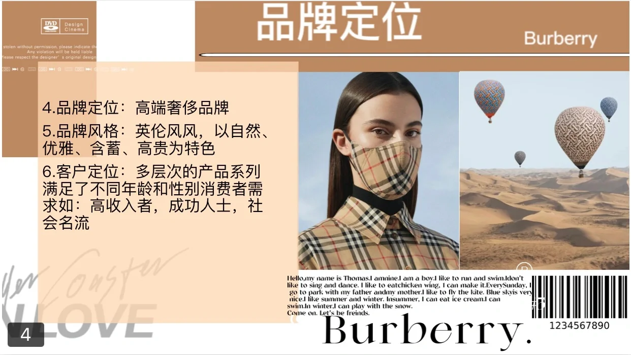 服装品牌调研案例分析1