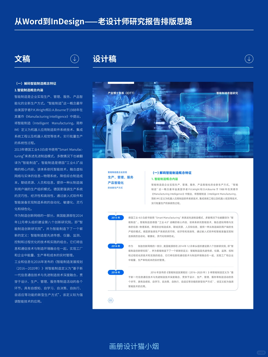 从word到indesign：研究报告排版思路