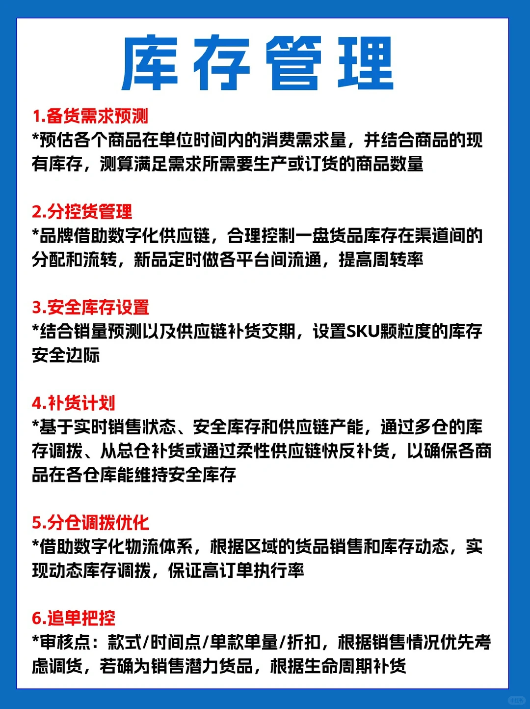 商品的全生命周期运营