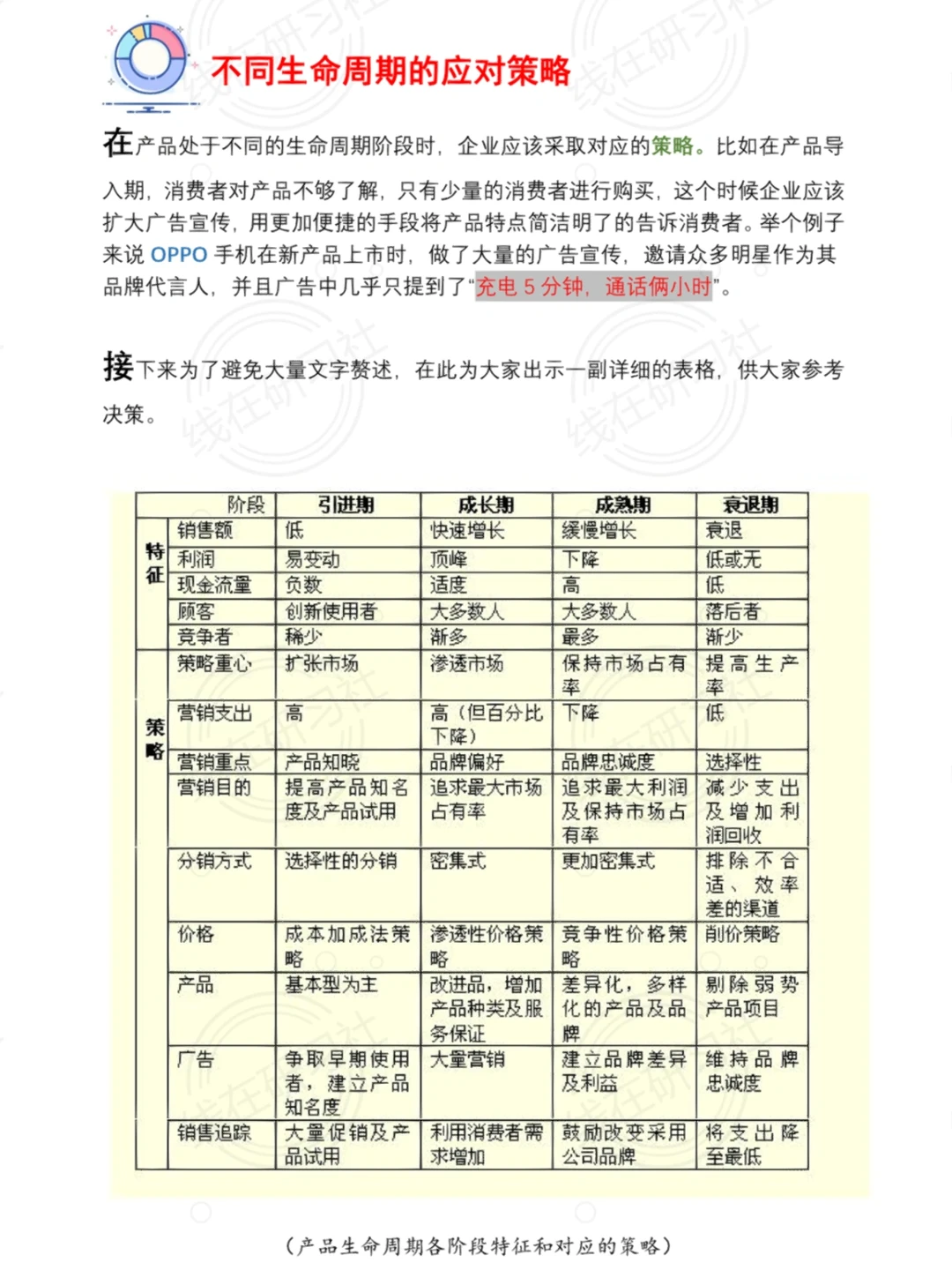 产品生命周期理论全面剖析
