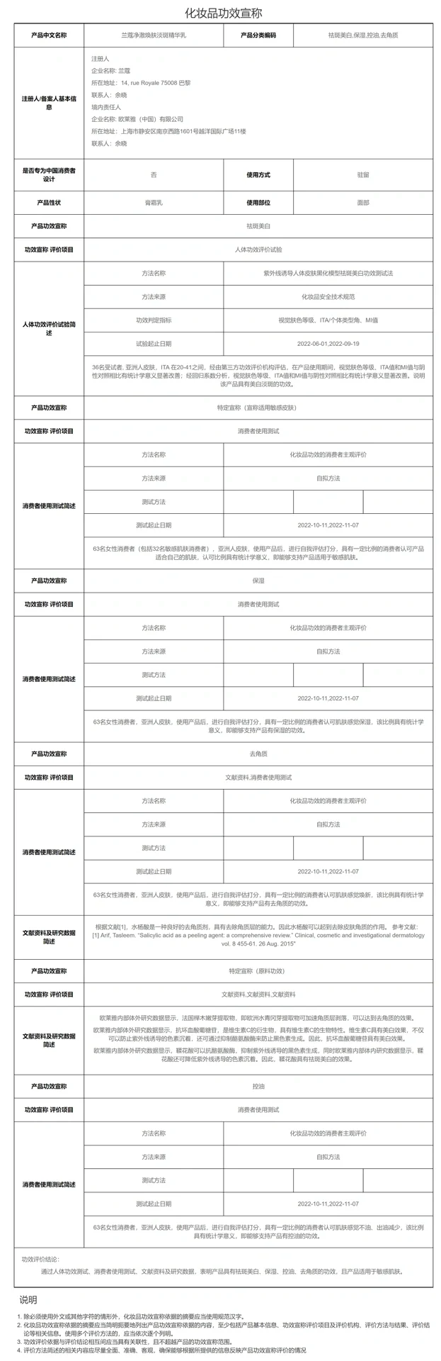 化妆品功效报告怎么查？看这篇就够了