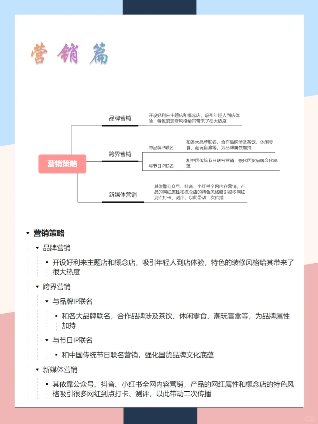 好利来品牌营销案例分析|一张图拆解