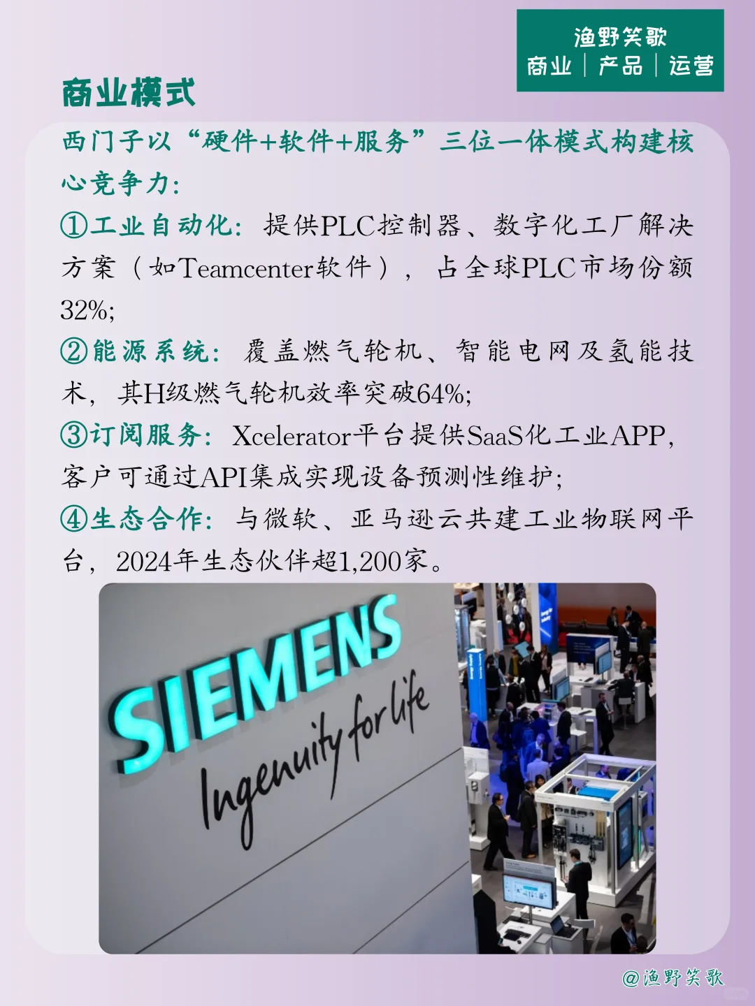 每天认识一个品牌案例,No.162:西门子?