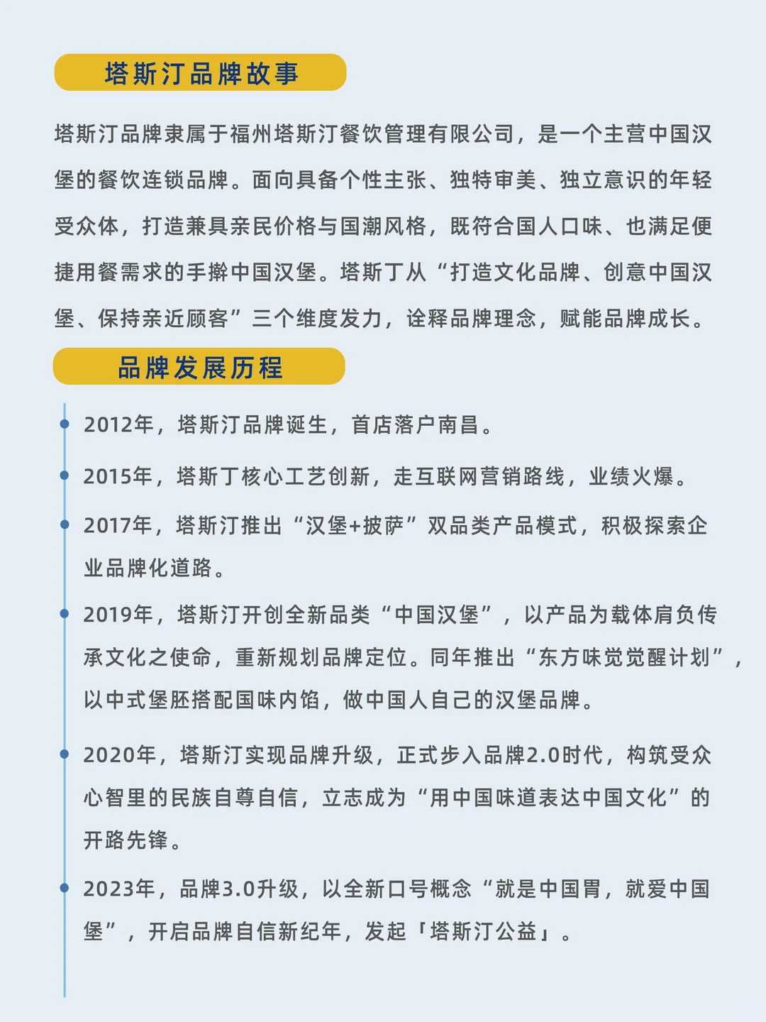 一天一个品牌故事——塔斯汀