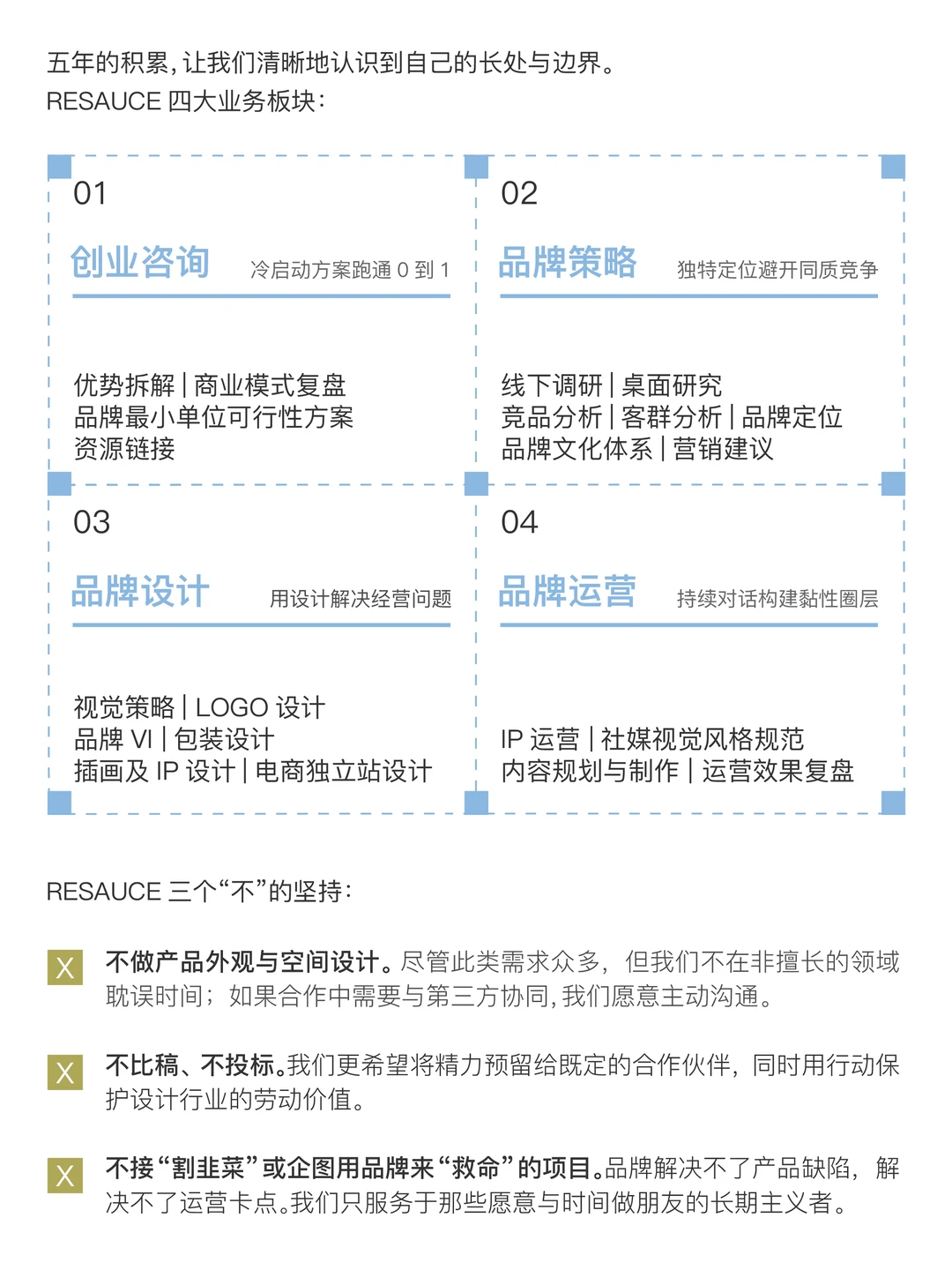 Resauce品牌公司 |成都到深圳,设计到策略