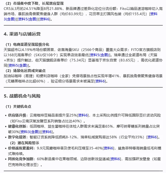 【咖啡市场速报?】