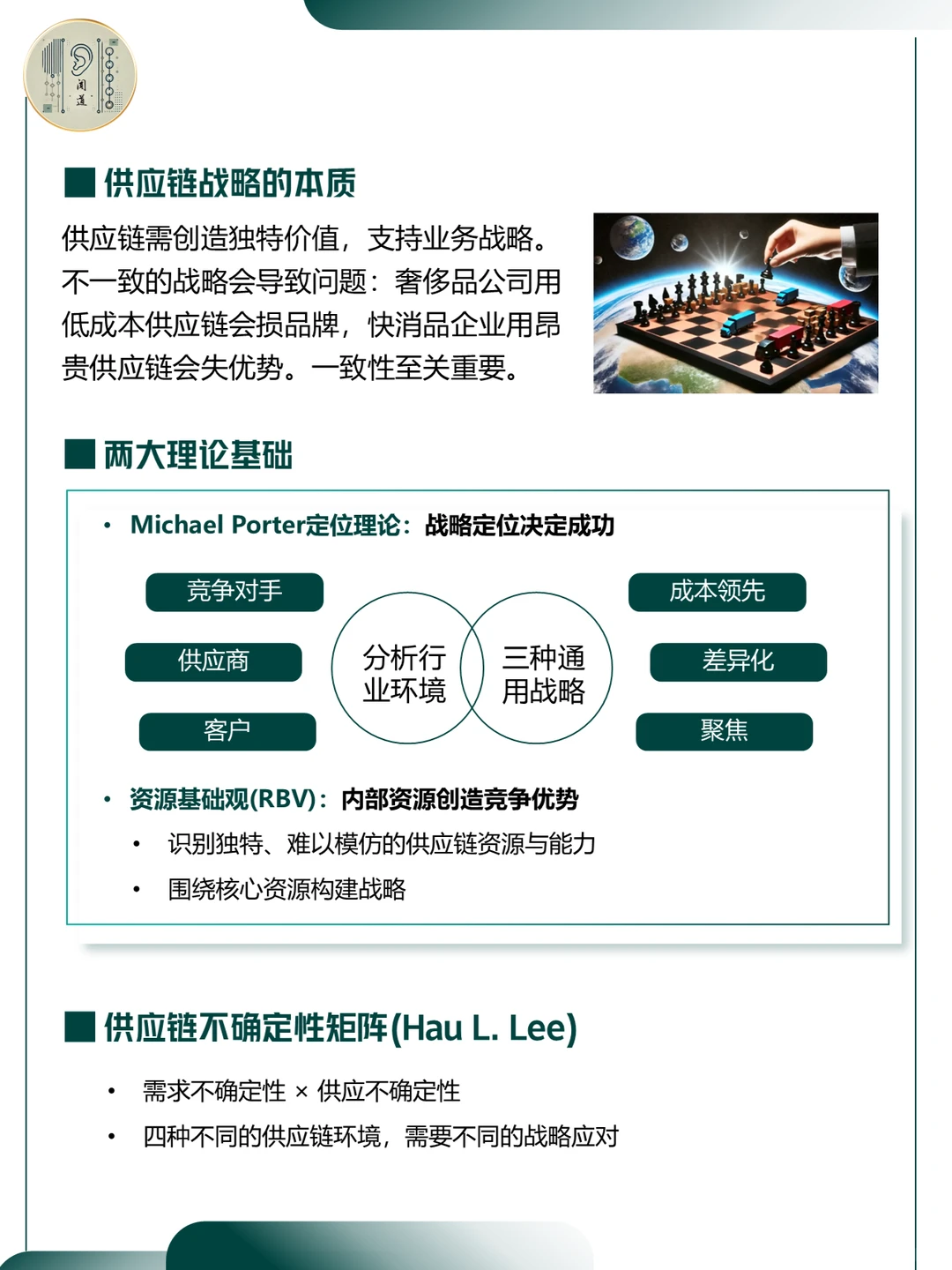 供应链战略的真相 ✨