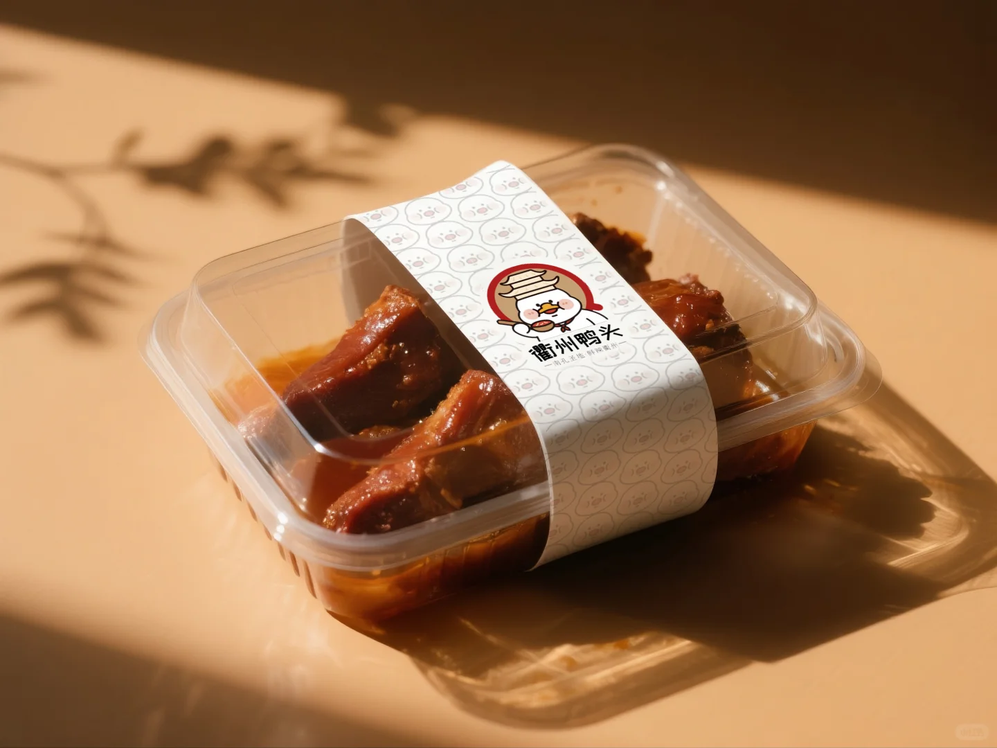 衢州鸭头Logo设计|区域美食品牌案例分析