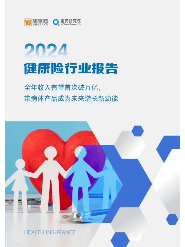 2024年健康险行业报告