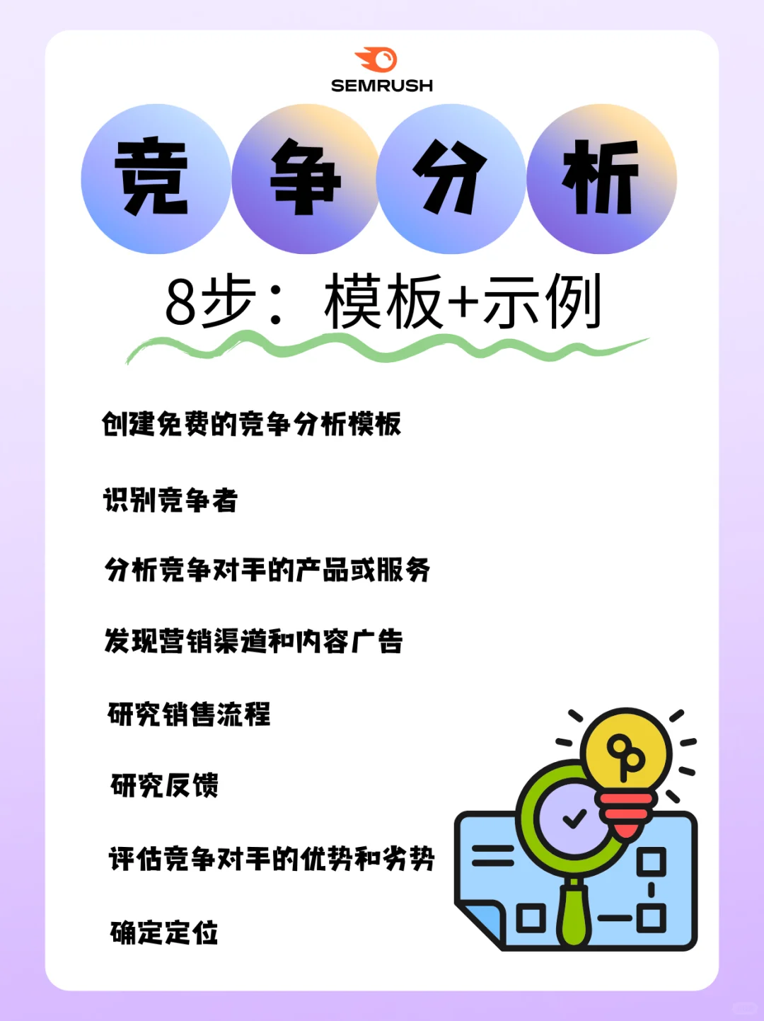 ?如何深度分析竞争对手？8步教学（一）
