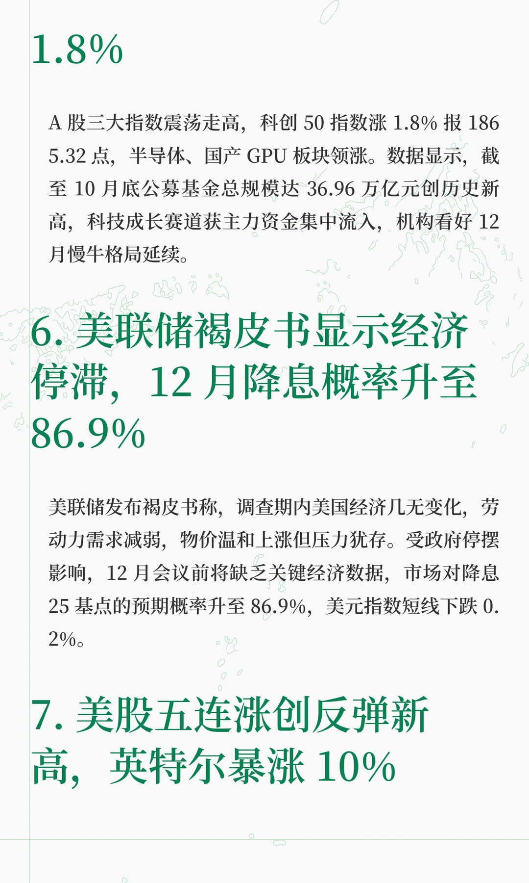 2025年11月30日胶囊简报