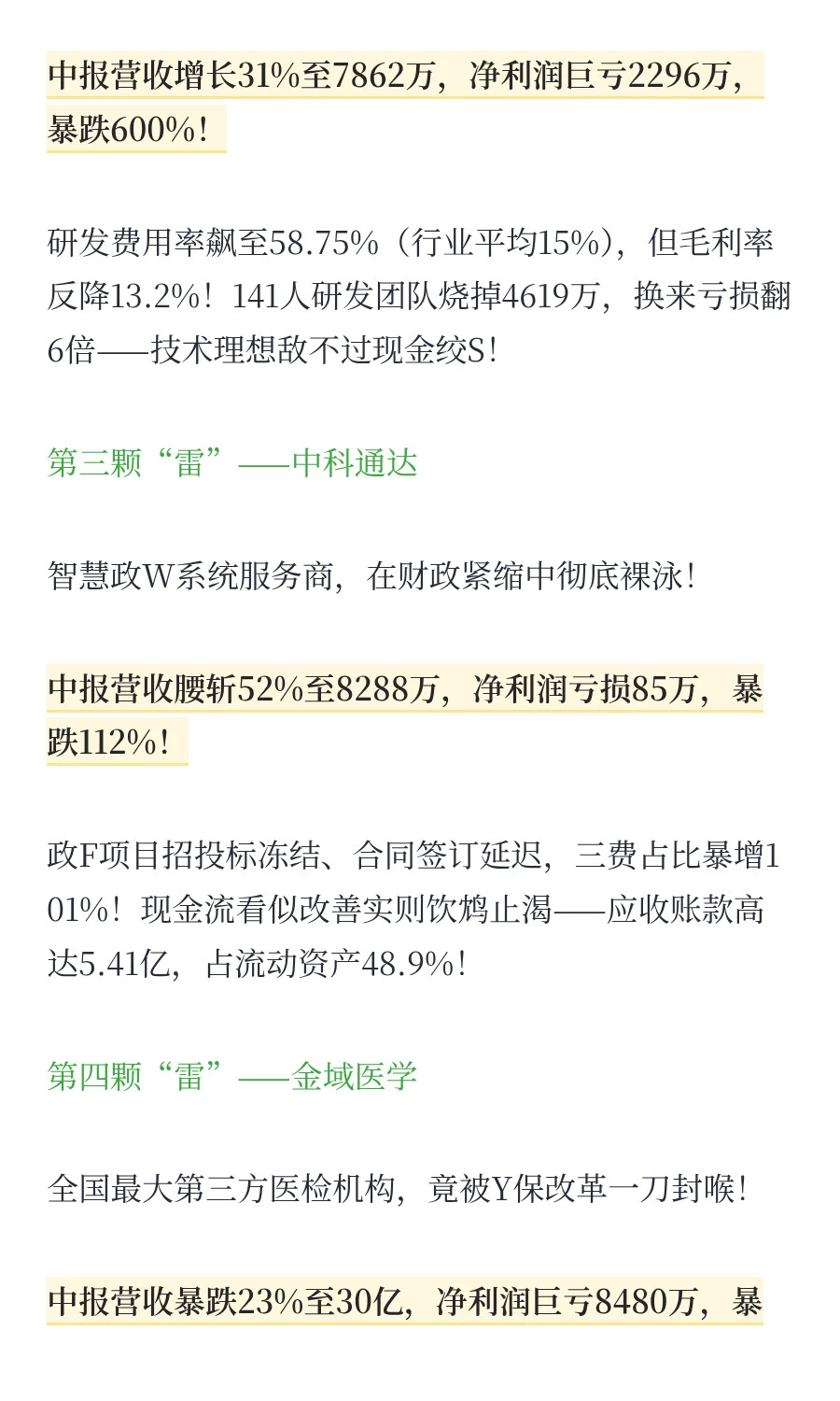突发大利空！中报利润暴跌2625%，速查持仓