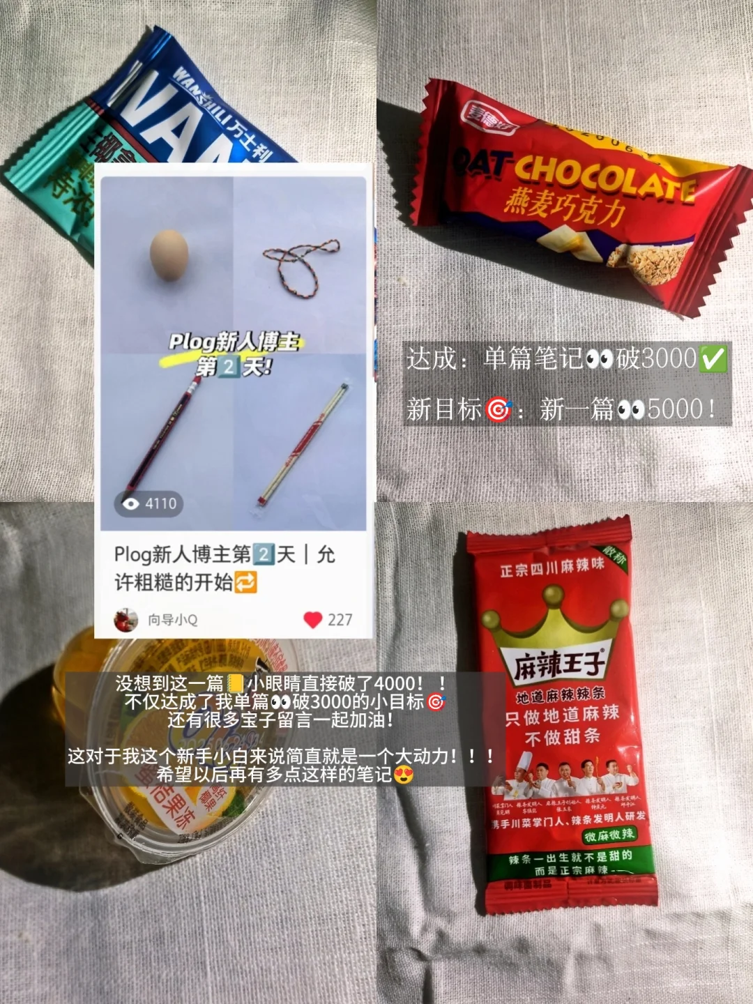 ?没想到一篇笔记能被4000+个宝子看到!