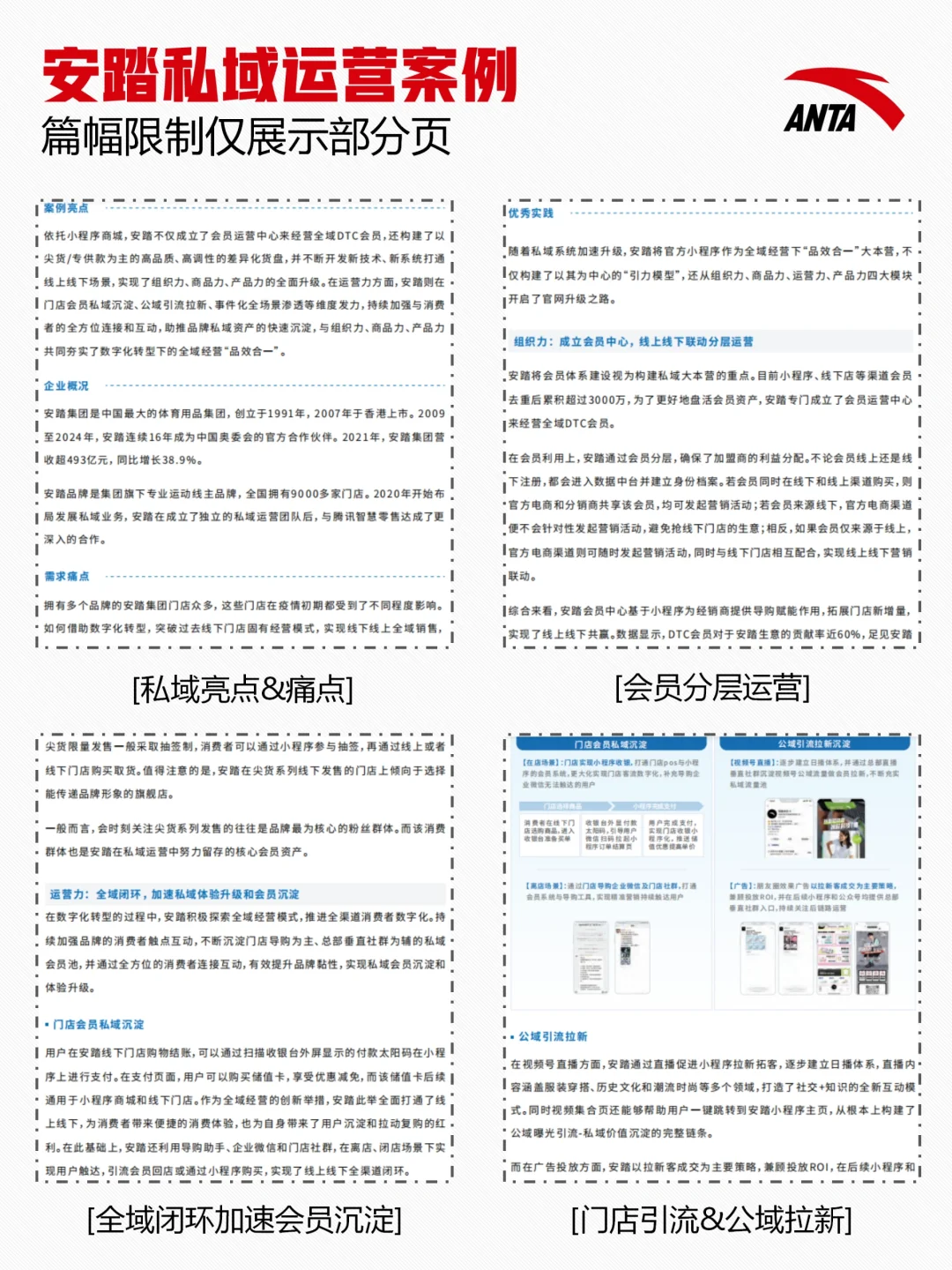 鞋服品牌私域运营深度案例分析合集