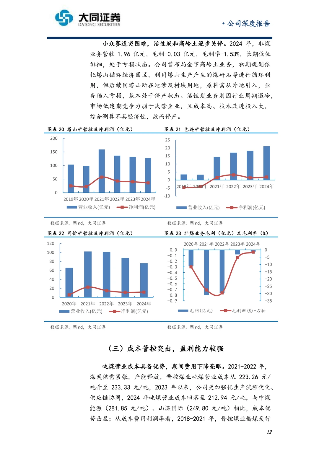 晋控煤业公司研究报告-聚焦主业注重回报