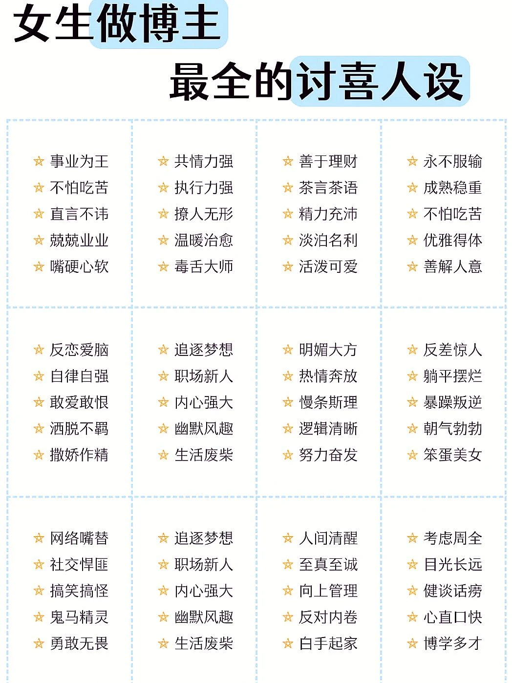 女生做博主，这些热门赛道别错过！