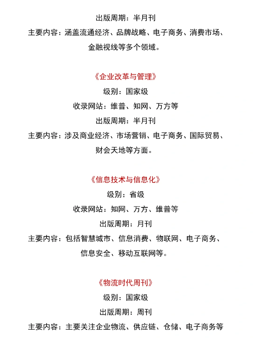 电子商务期刊论文推荐，有需求的宝子快看❗