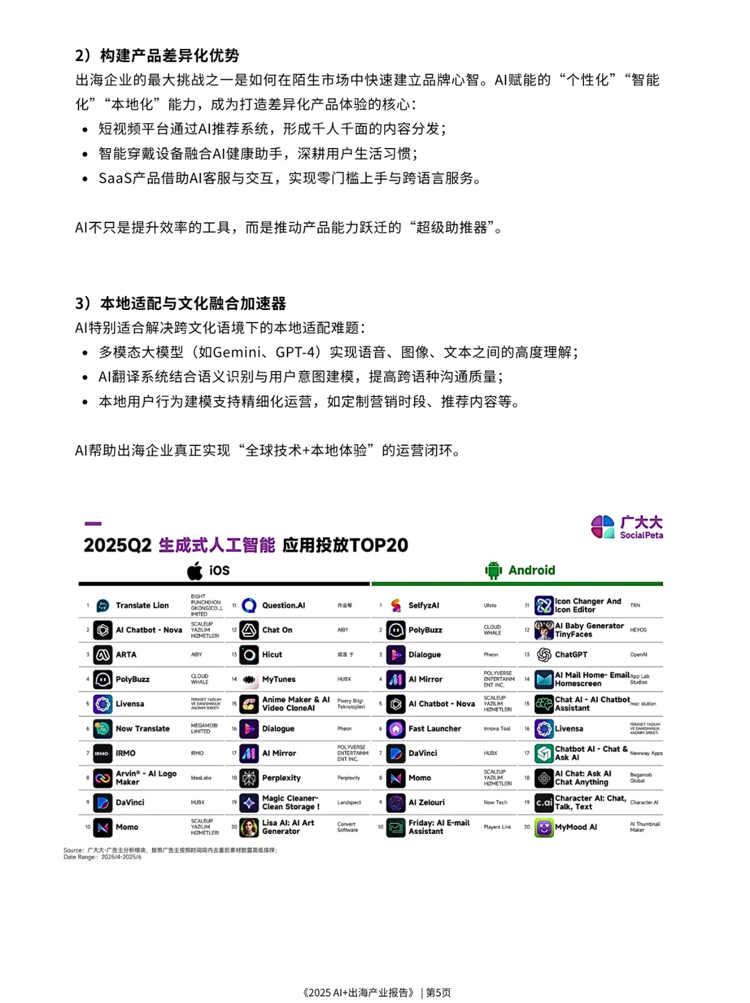 免费领?《2025 AI+出海产业报告》