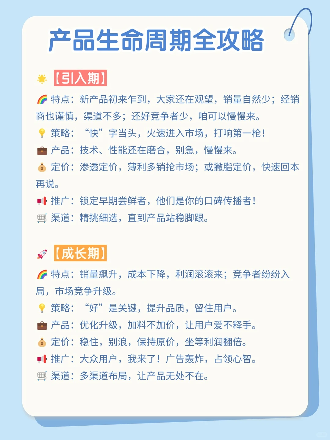 电商必知的产品的生命全周期