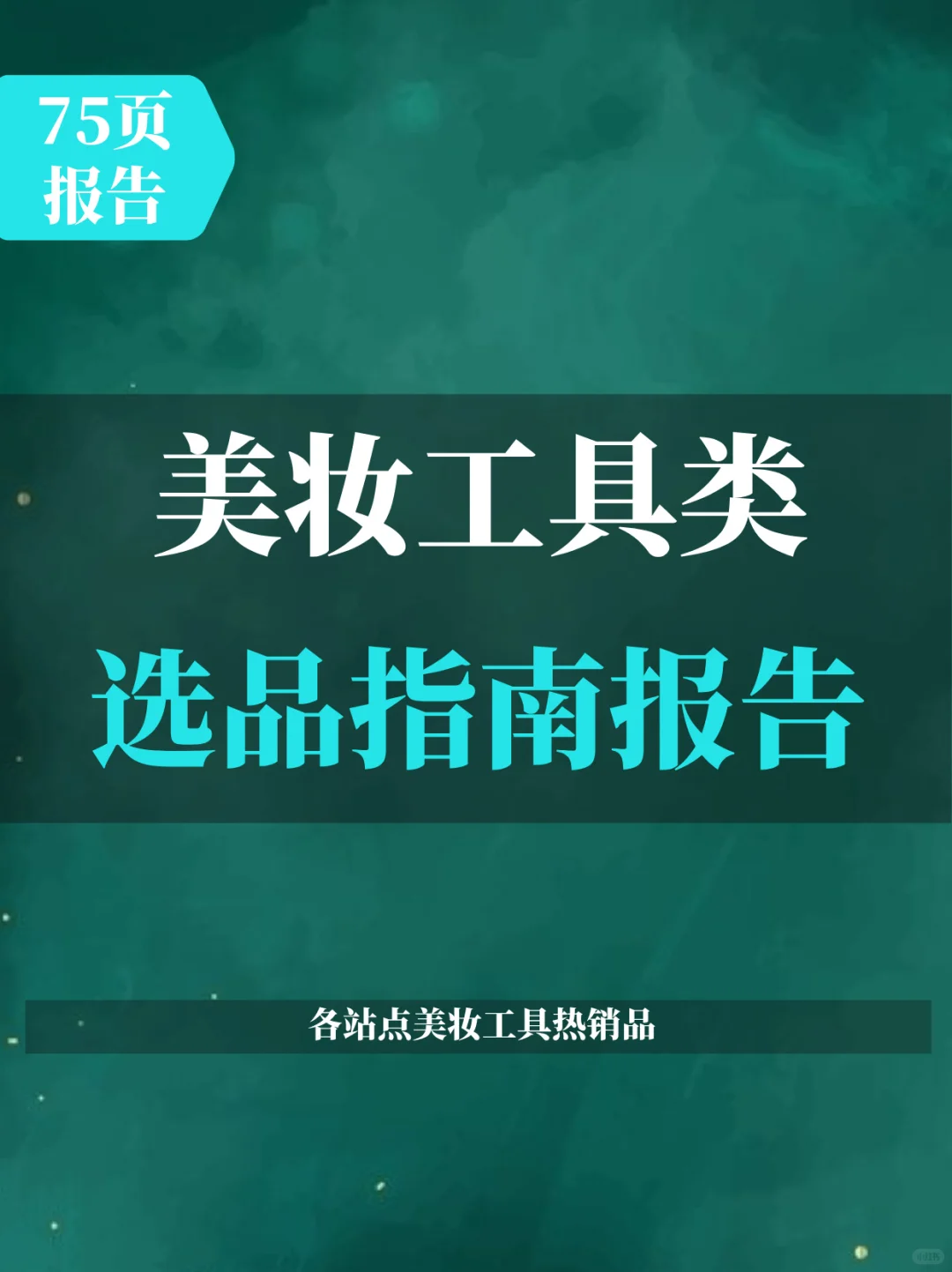 2025年美妆工具类选品指南报告