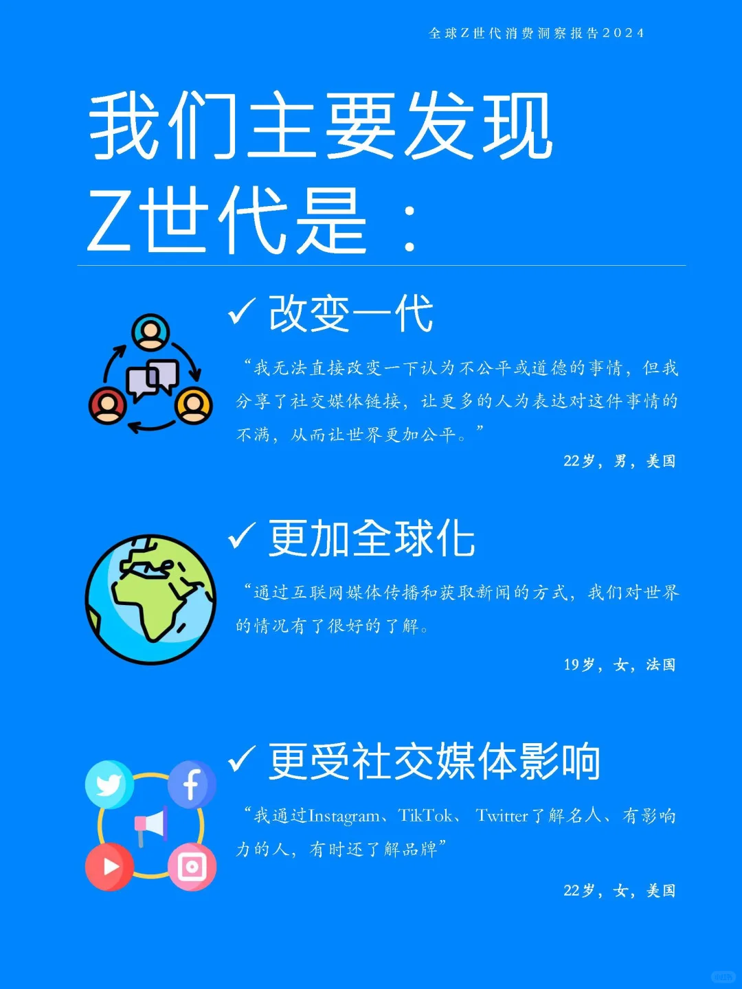 88页深度报告,看懂2024年全球Z世代消费趋