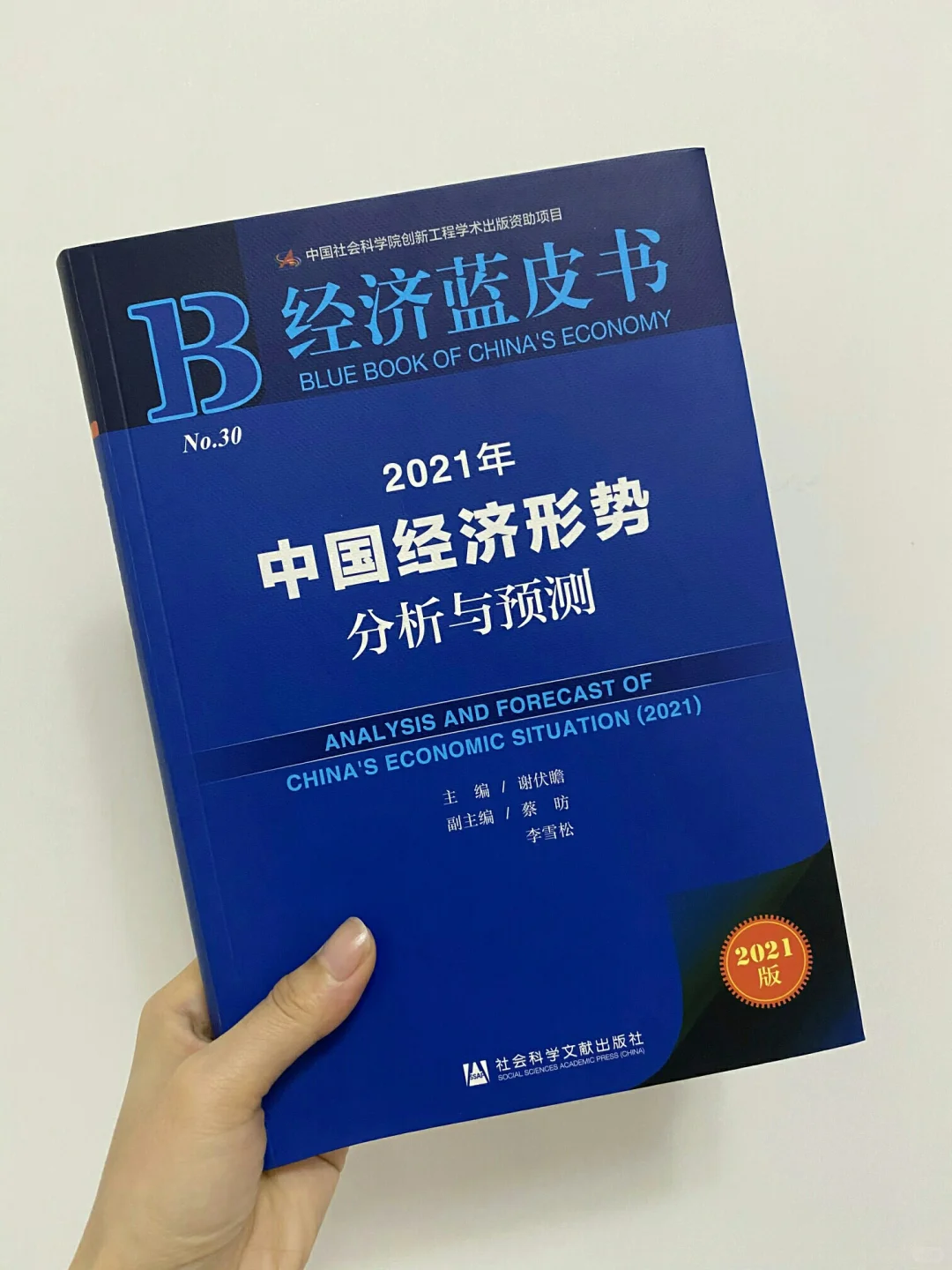 ?2021年中国经济蓝皮书
