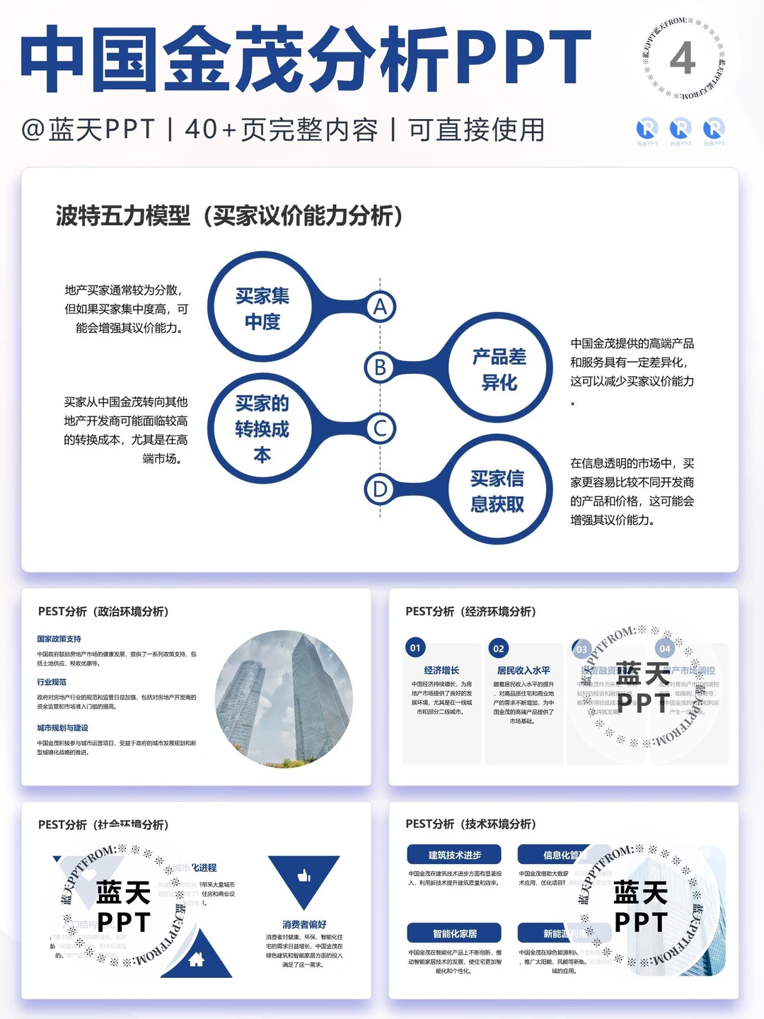 【148】中国金茂品牌营销案例策略分析PPT