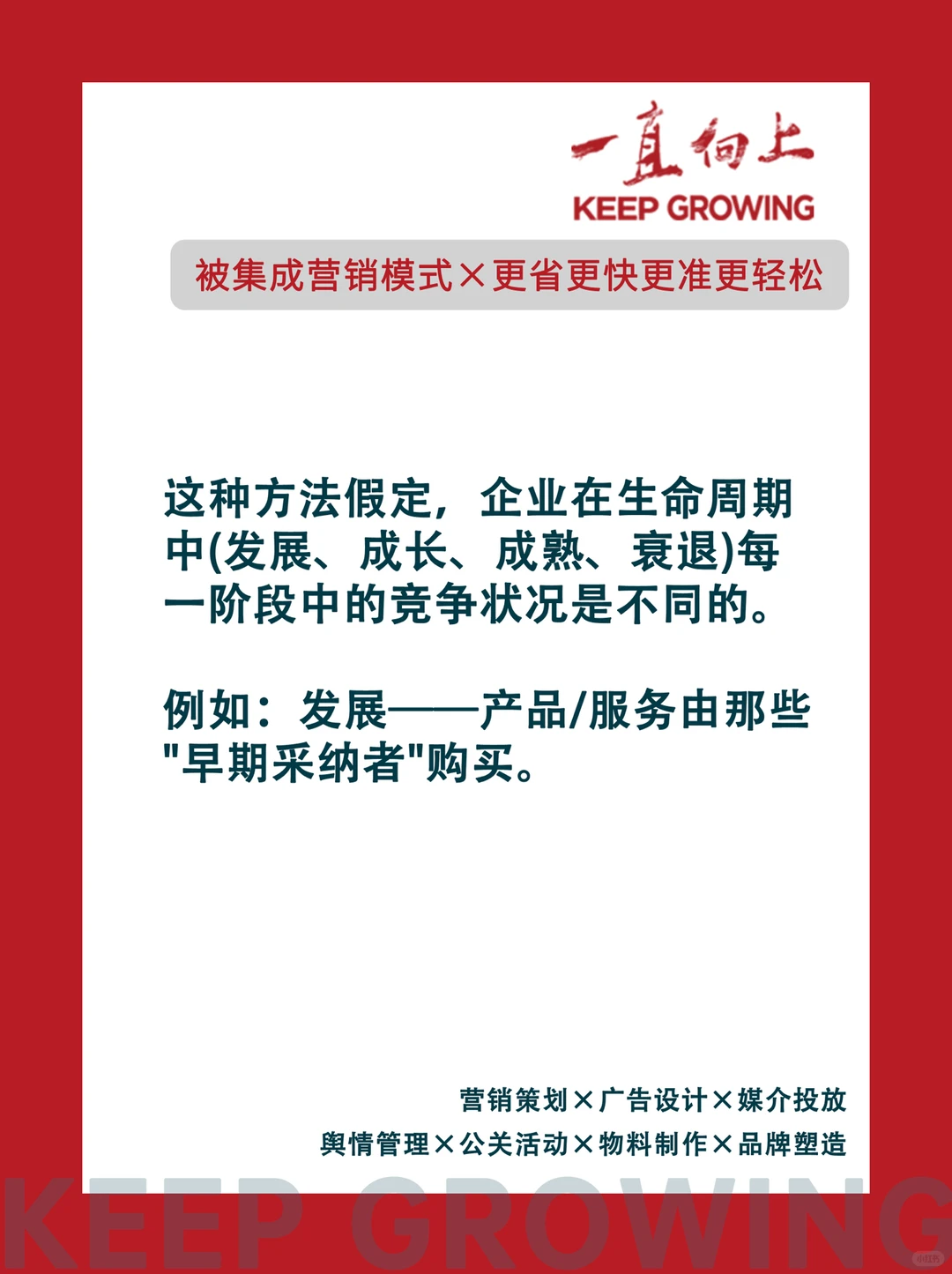 每天一个营销知识 | 产品/行业生命周期