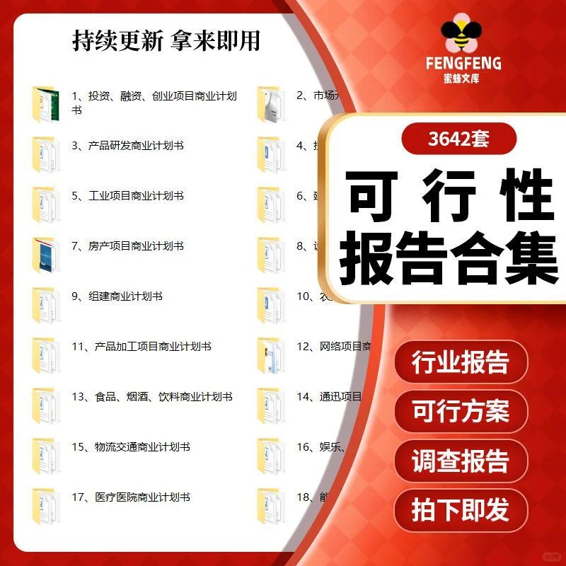 项目可行性研究分析报告案例融资研究投资