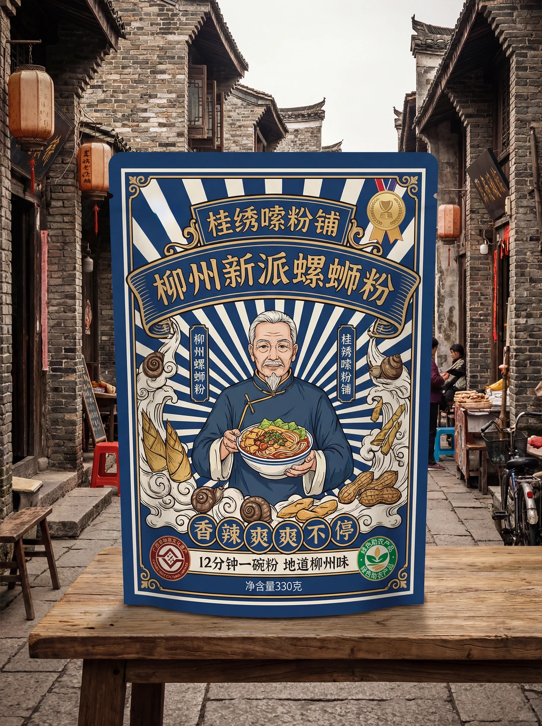 食欲满分!包装设计采用低饱和色块碰撞!