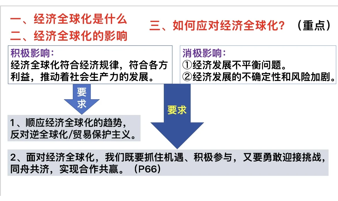 6.2日益开放的世界经济(高中政治选必一)