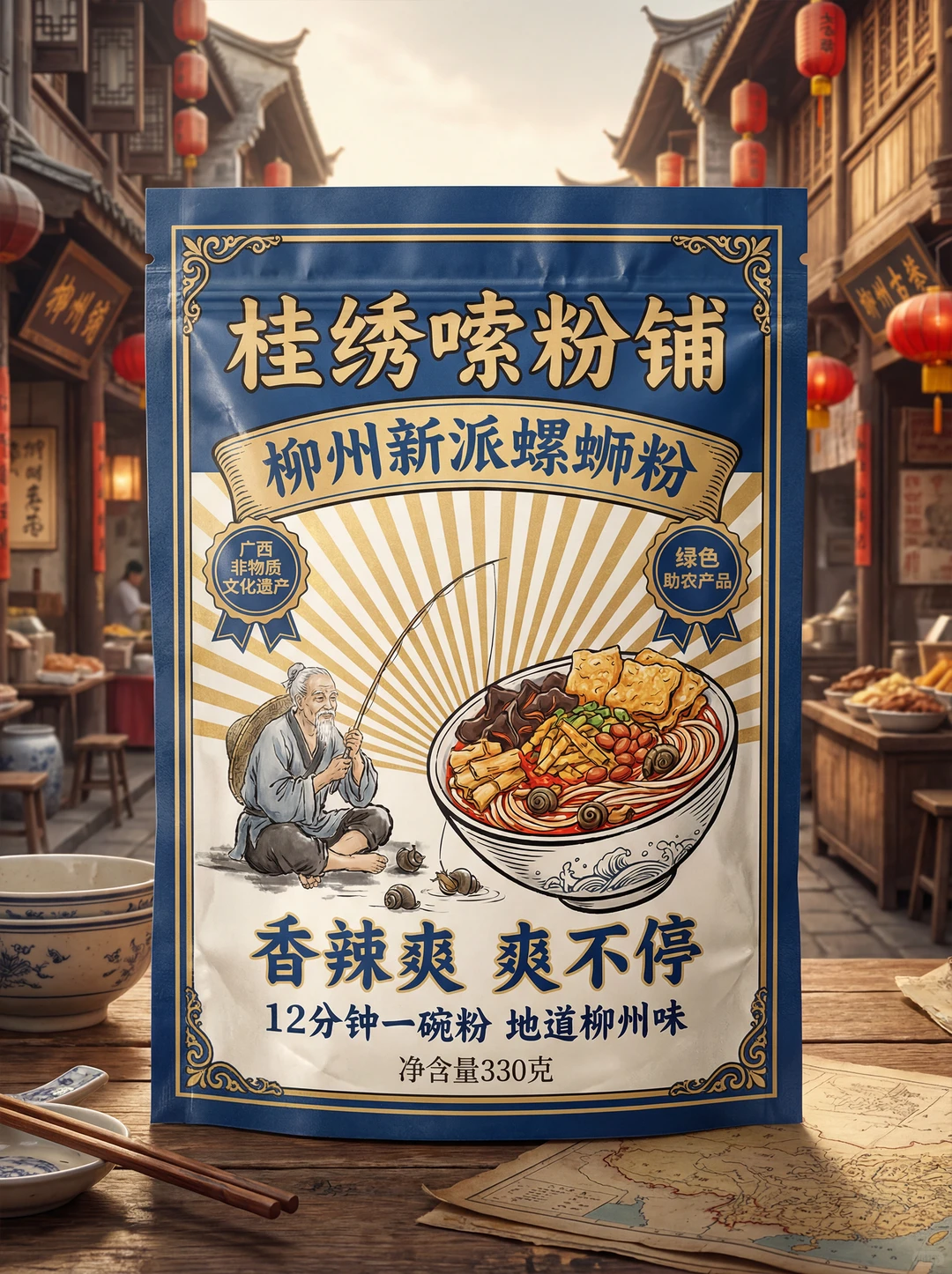 食欲满分!包装设计采用低饱和色块碰撞!