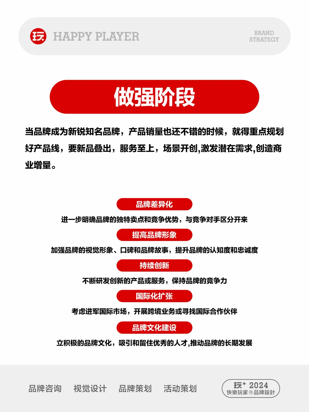 带你了解品牌发展的四个阶段