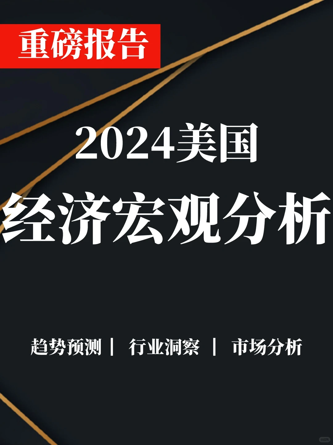 重磅报告|2024美国经济宏观分析