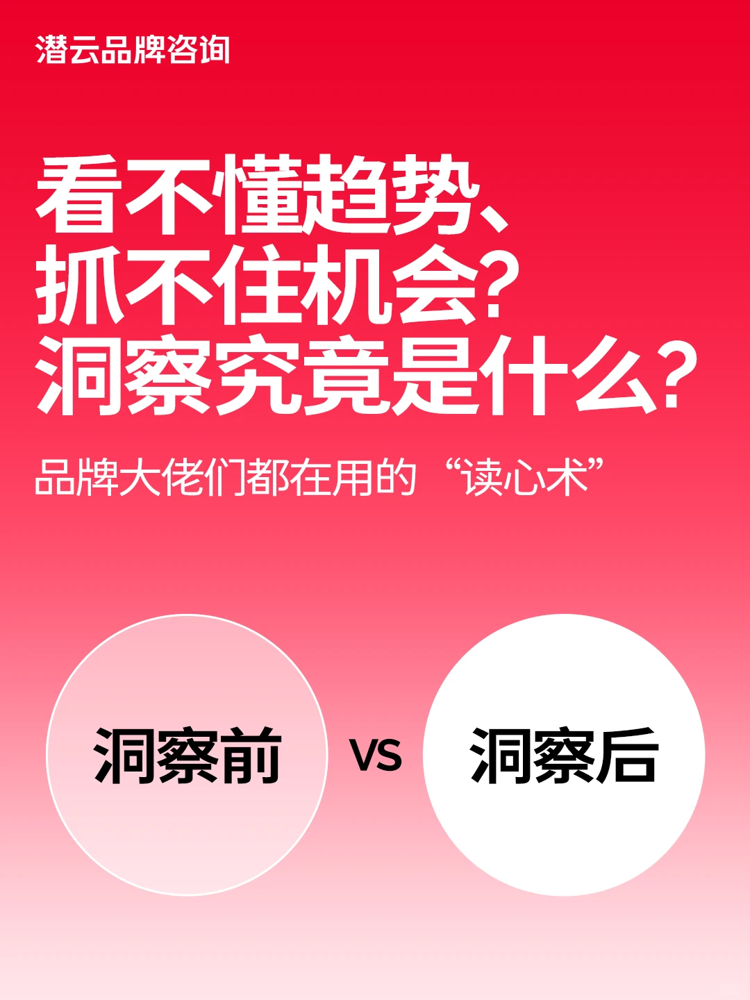 看不懂趋势 抓不住机会？洞察究竟是什么？