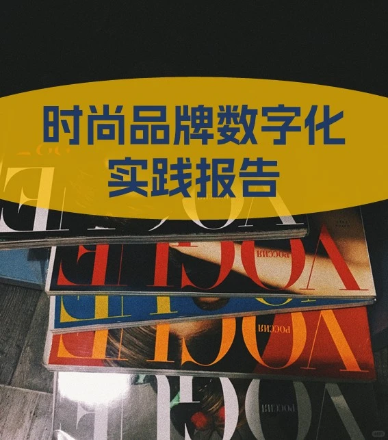 行业分析报告：时尚品牌数字化实践报告