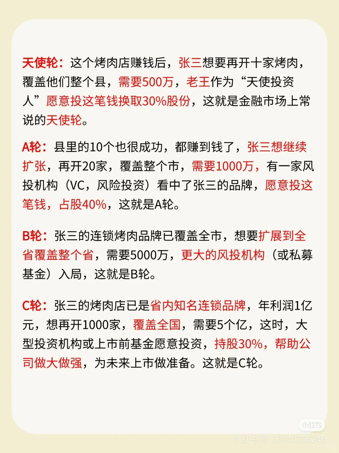 金融小知识：融资！