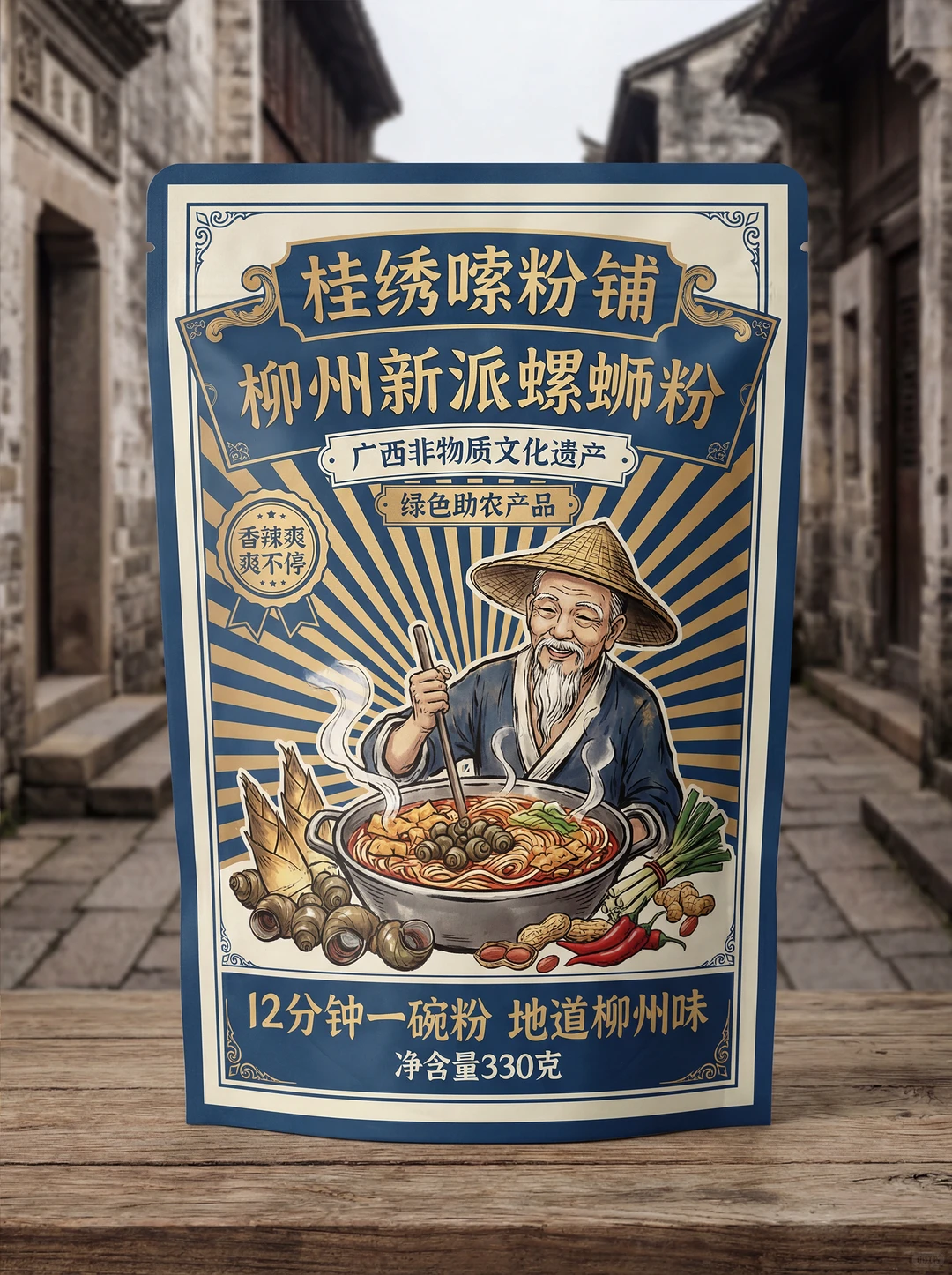 食欲满分!包装设计采用低饱和色块碰撞!