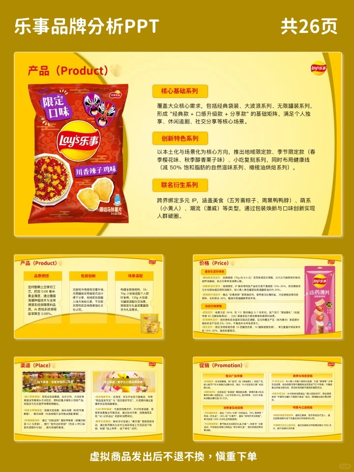 乐事品牌分析PPT