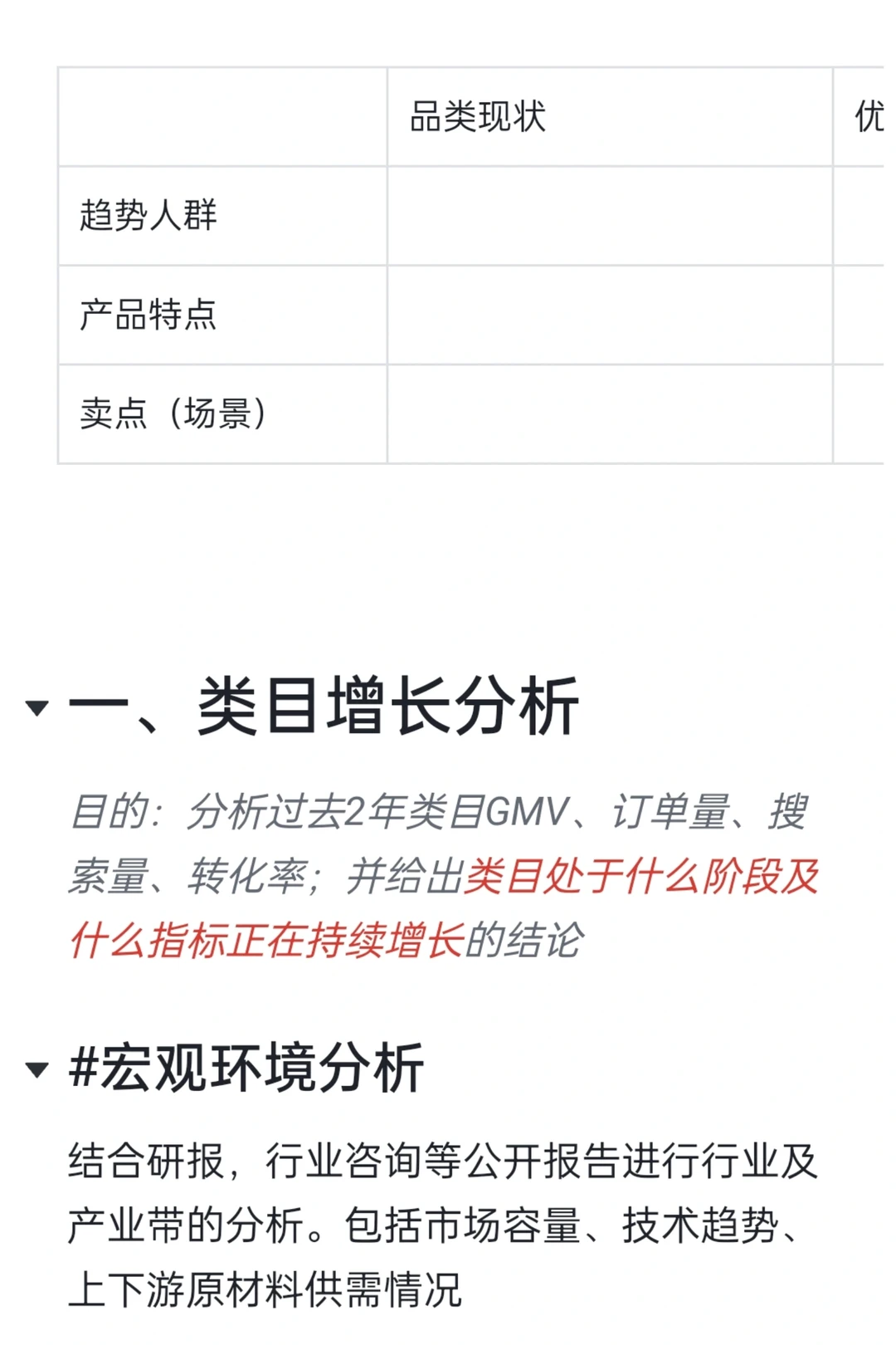 快消大厂流传的 电商分析方法思路
